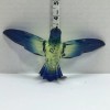 Ganz Crystal Expressions Acrylic Hummingbird Ornament Suncatcher Blue/Yellow Gr