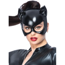 Fever Black Cat Eyemask - on Elastic -