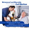 Nurse Call System Wireless Caregiver Pager Call Button 2000Ft Range