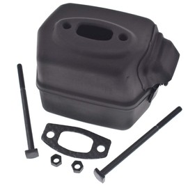 Ineedtech Exhaust Muffler Gasket Bolts Nuts Kit for Husqvarna 50, 51, 51 EPA, 55, 55 EU1, 55 EPA, 55 Rancher, 154, 254 Chainsaws, Replaces OEM # 503749103 & 503749101