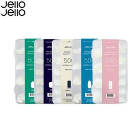 JELLO JELLO Professional Quality Nail Tip 500pcs, Type:Regular Clear