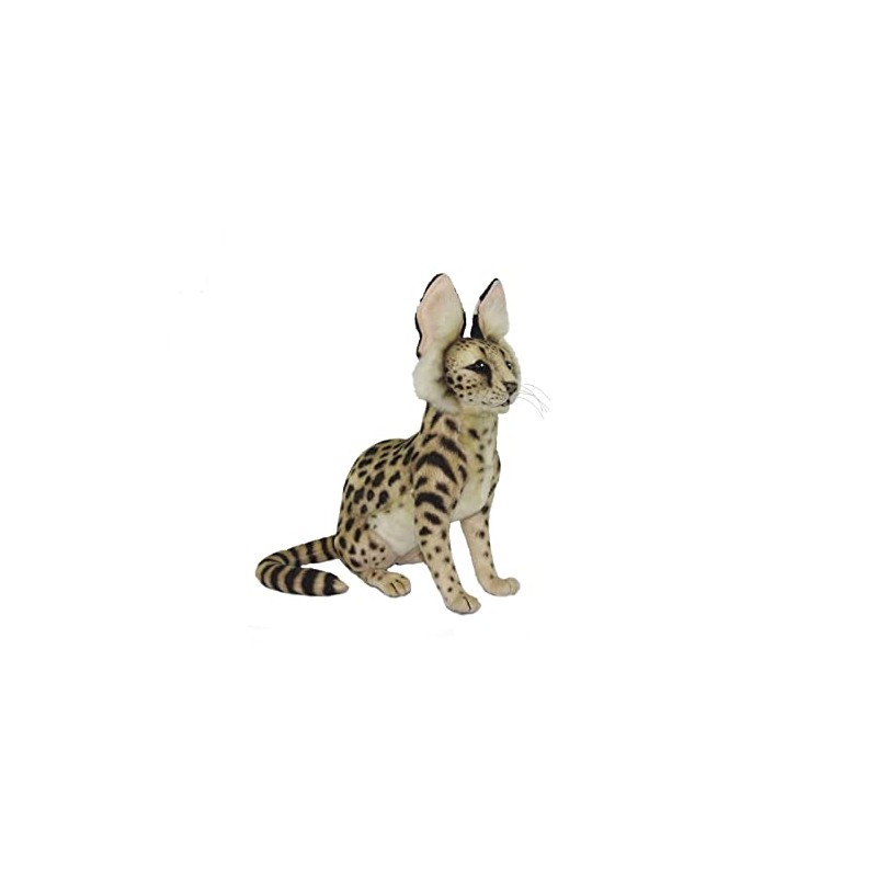 Hansa 8040 Serval Cat Sitting 19cm.L