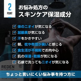 Reden Body Soap 16.9 fl oz (500 ml) Freshening