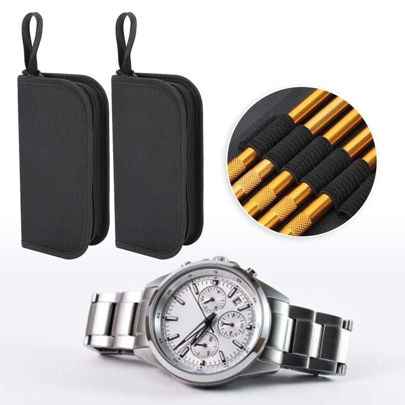 Watch Repair Tool Kit, Tool Case, 2PCs Canvas Material Small