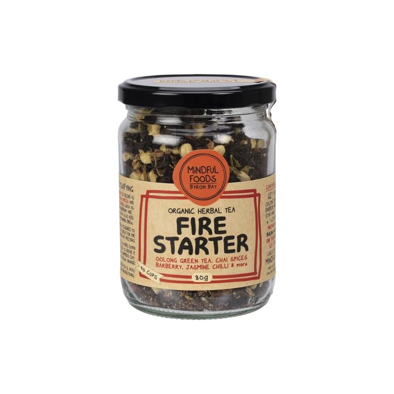 Mindful Foods Fire Starter Herbal Tea 80 g