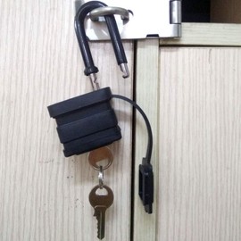 Heavy Duty Waterproof Padlock - Ideal for Home, Garden Shed, Outdoor, Garage, Gate Security (Send a Small Password Lock)