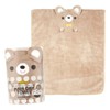 Skater TOH1-A Water Absorbent, Quick Drying, Hair Drying Towel, Bear,