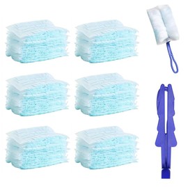 MEXRUMI Pack of 10 Dust Magnet, 10 Wipes for Dust Magnet Refill, Duster, Microfibre Dust Cloth, Dust Cloth Refill Pack for Dust, Dust Mop for Home, School, Office