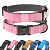 ILFINDYOU Premium Leather Dog Collar, Dog Collars for Medium Dogs,
