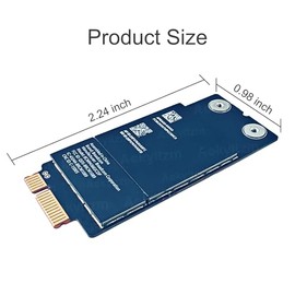 Tarjeta de red inalámbrica de aeropuerto BCM943602CDP de repuesto para iMac 21 pulgadas, A1418 A2116 y 27 pulgadas, A1419 A2115 WiFi Bluetooth 4.2 tarjeta de red de doble banda (2015 2017 2019 año)