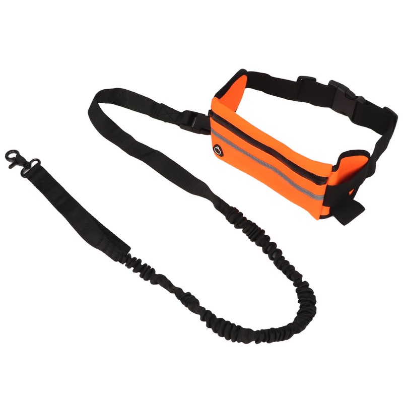 Hands Free Dog Leash Shock Absorption Reflective Dog Running Leash