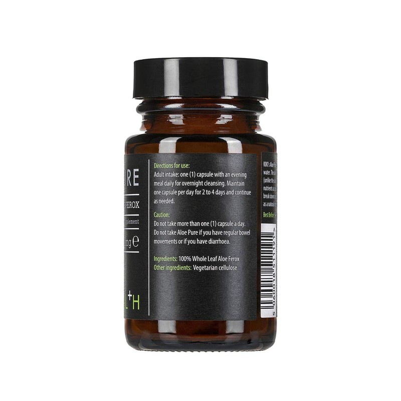 KIKI HEALTH Aloe Pure Capsules- | 20 Vegan Capsules |