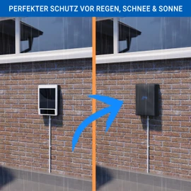 EVify Wallbox Cover • Wallbox Weather Protection • Protection Against Rain, Snow, Dust & UV for EV Charging Station • Protective Cover Rain Cover