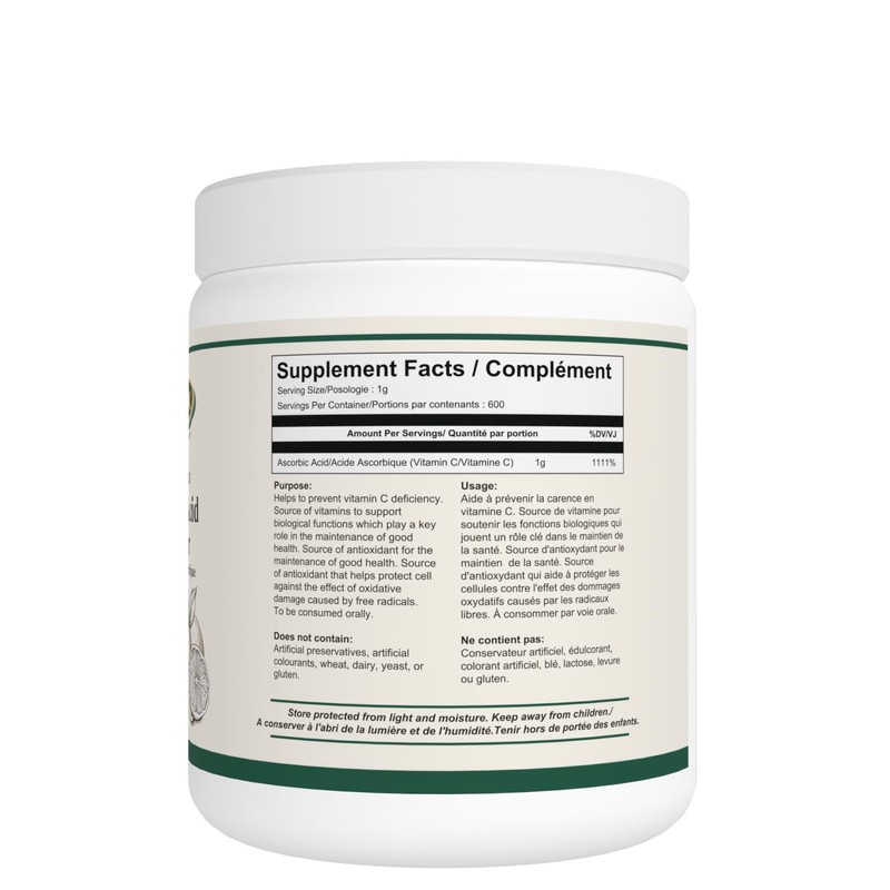 CELEX Ascorbic Acid Powder 600g NET WT 600 Servings |