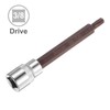 sourcing map 3/8-Inch Drive T30 Torx Bit Socket S2 Steel