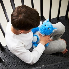 Warmies Marshmallow Hippo Plush, Fully Heatable Weighted Teddy with French Lavender Scent for Anxiety and Relaxation, Wheat Bag Microwavable Cuddly Toy Junior Size