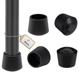Chair Leg Caps, Sopito 16pcs 1 inch(25 mm) Chair Leg Protectors for Floors Rubber Furniture Caps for Stool Legs, Anti-Noise, Anti-scretch