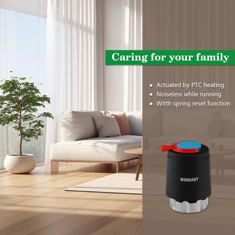 Wengart Thermoelectric Actuator WG2213, Normally Closed AC230V M30 x 1.5