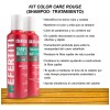 Shampoo Matizador Rojo + Tratamiento Con Keratina Nefertiti