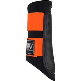 Woof Wear Club Brushing Boots Boot Orange - Lightweight - The boots are made from 5