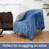 Albert Austin Flannel Fleece Throw for Couch Sofa Chairs Breathable