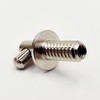 Chrome Quick Release Motorcycle Seat Mount Screw for 1996+ Harley