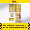 iSigns Solar Contractor Pack, Solar Panel Safety Labels Ideal for