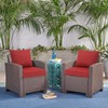 Localive 24x24 inch Outdoor/Indoor Deep Seat Patio Cushions Set of