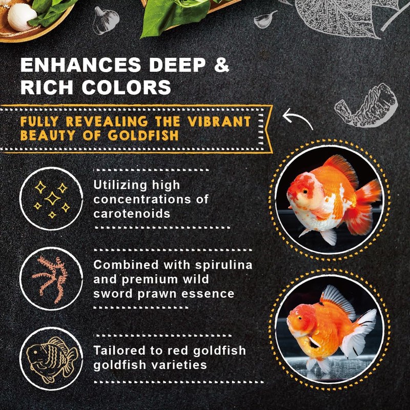 Ultra Fresh Apex Goldfish Color Boosting Crisps, Color Boosting Premium