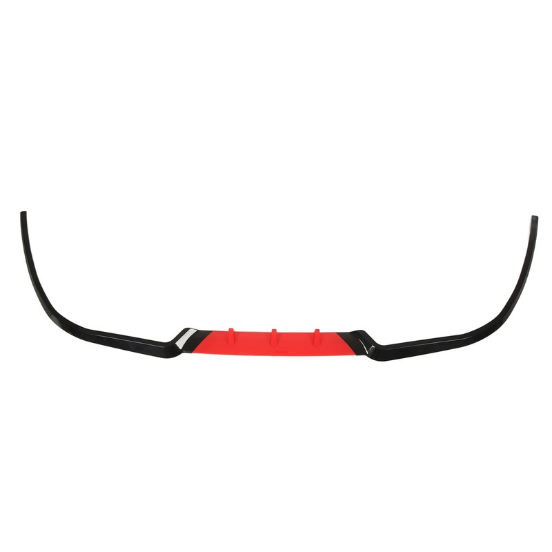 3PCS Front Bumper Splitter Tough Delicate Corners Bumper Lip Spoiler