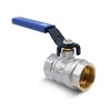 DOJA Barcelona Ball Valve with Lever Handle, Blue, 1/2 Inch,
