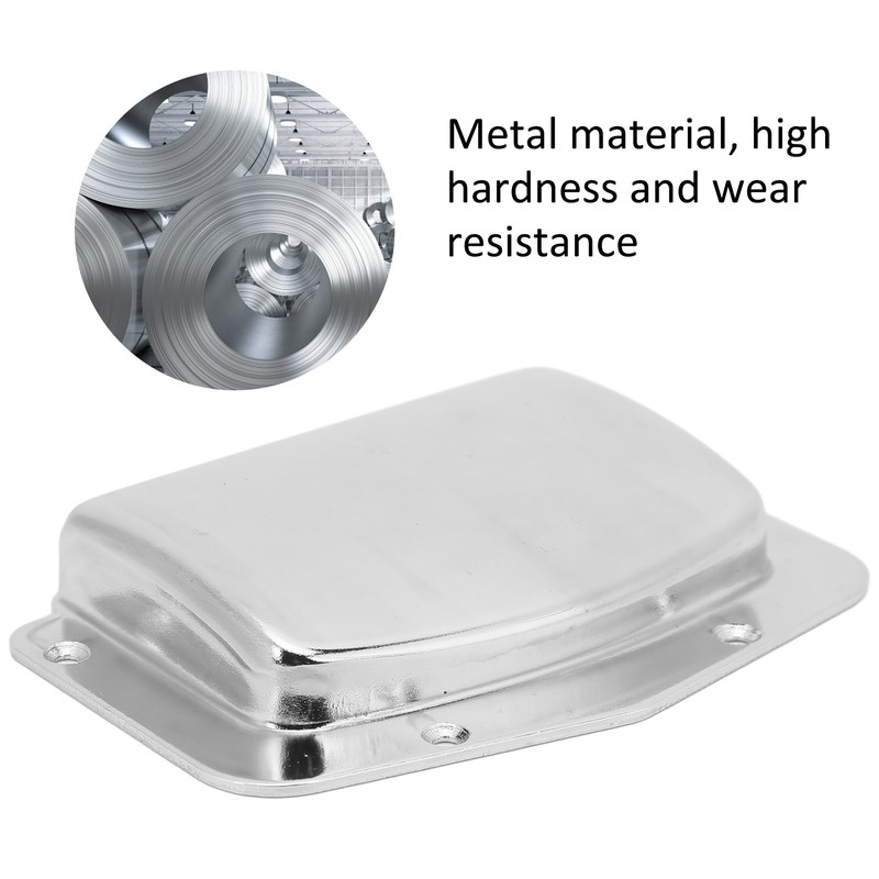 Guitar Bridge Cover Metal Shell Bridge Protector with Screw Stringed