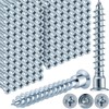 Blulu 400 Pcs 7 mm x 50 mm Confirmat Screws,