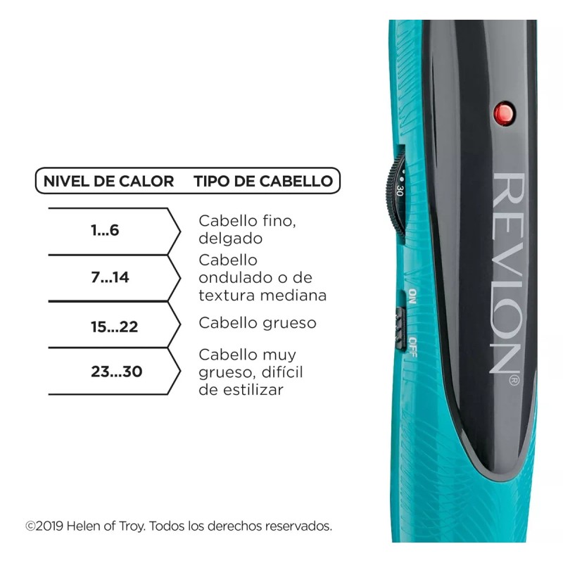 Revlon Rizadora De Cabello Revlon Triple Cerámica Ferro Tenaza Pelo