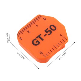 Hohopeti 2pcs Sewing Machine Magnetic Seam Guide Multifunctional Hemmer Gauge with Scale Sewing Quilting Accessories for Home and Professional Use