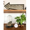 NeXtime alarm clock, "COMPANY ALARM" very silent, white / metallic,