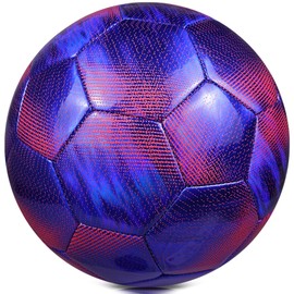 EVZOM - Pelota de fútbol tamaño 3 para niños, jóvenes y adultos, pelota deportiva ligera, para entrenamiento, ocio, fútbol, juguetes al aire última intervensión, regalos