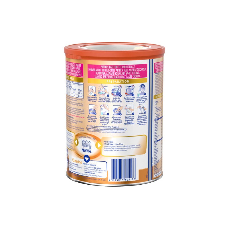 Nestle NAN A2 Stage 2 Follow-On Formula Powder From 6