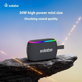 xdobo X8 Mini II Portable Bluetooth Speaker, 30W, 13 Hours Playtime, Type-C Charging