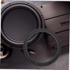 Gatuida 2pcs Car Door Speaker Spacer Rings Durable Speaker Mounting
