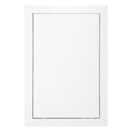 White Access Panel, Revision Door, Gas Water Electricity Service Inspection Hatch Cover, Tough and Durable ABS Plastic, Resistant to Chemical Agents and Temperature (200 x 300mm)