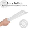 12Pcs 7mil Blank Stencil Sheets, 12 x 12 inch Mylar