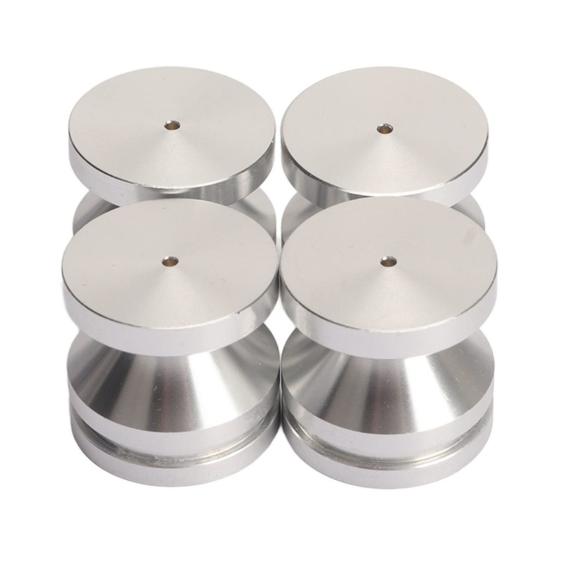 4 PCS Aluminum Alloy Speaker Spike Shockproof Adjustable Isolation Feet