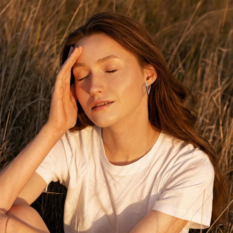 ALEXCRAFT Hoop Earrings, Gold, 925 Silver, Small Earrings, Gift for