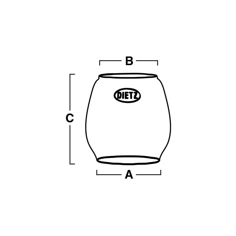 B&P Lamp® DIETZ Brand Replacement Globes