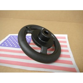 Fine Feed Handwheel, Cast Aluminum, M1413 Cast 5" OD USA Improved