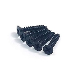 Oil Rubbed Bronze Wood Screws 9 x 1 Inch, 24 Pack