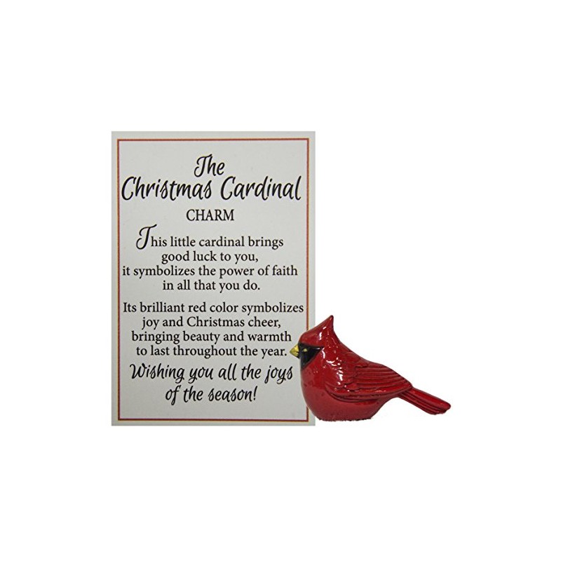 The Christmas Cardinal Charms
