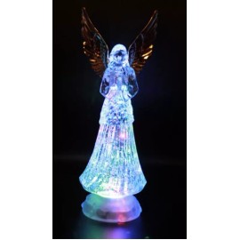 Dalax LED  LIGHT-UP PRAYING ANGEL FIGURINE ANGELS CHERUBS FIGURINE STATUE