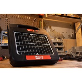Red Sizzle 2S | Solar Powered Electric Fence Energizer | 0.45 Joule